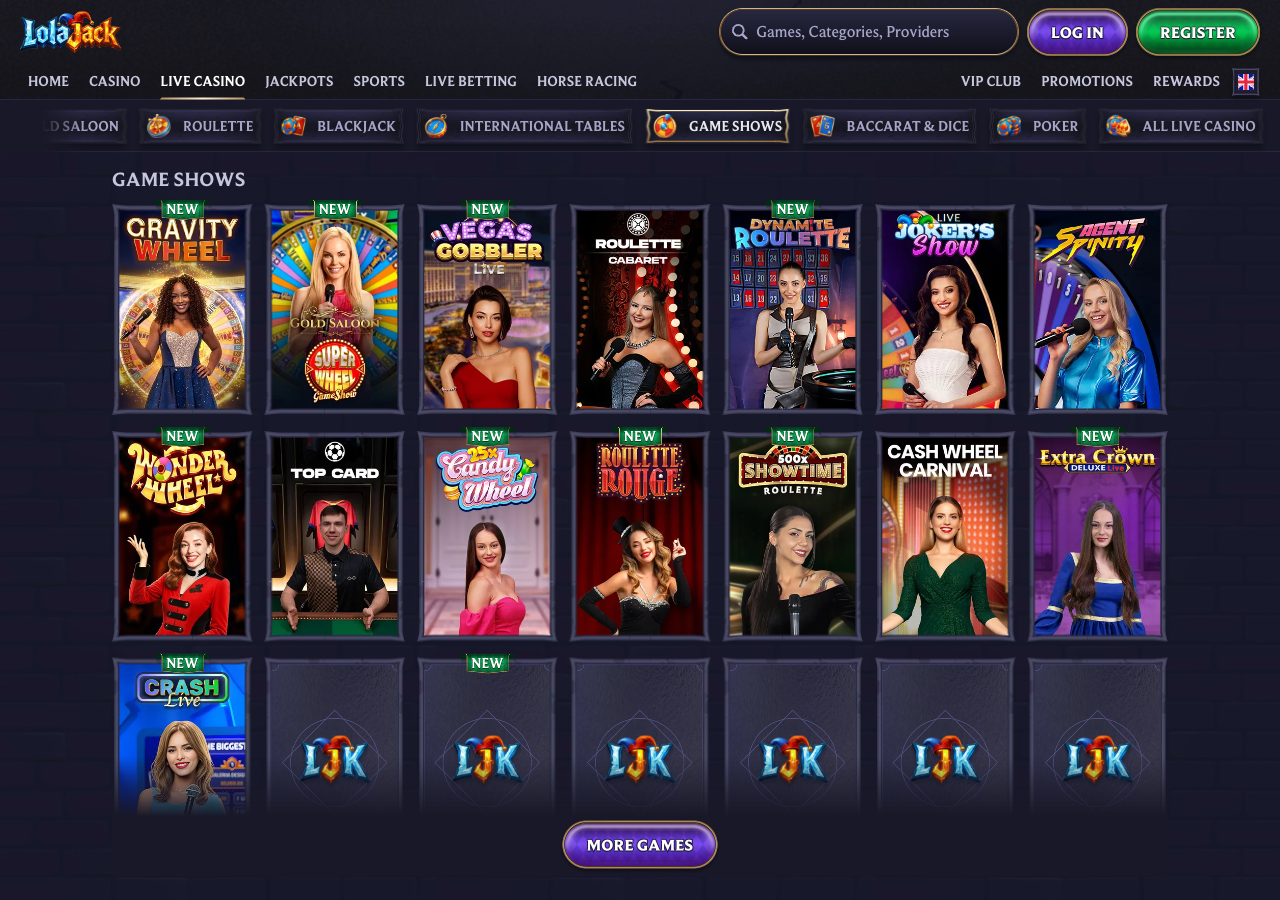 Oferta de Bienvenida de LolaJack Casino